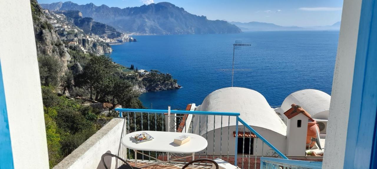 Il Fienile Villa Conca dei Marini Bagian luar foto