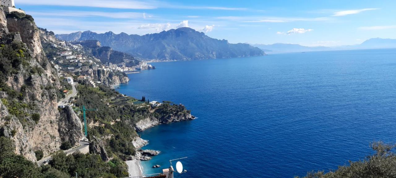 Il Fienile Villa Conca dei Marini Bagian luar foto