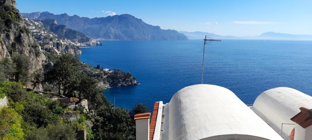 Il Fienile Villa Conca dei Marini Bagian luar foto